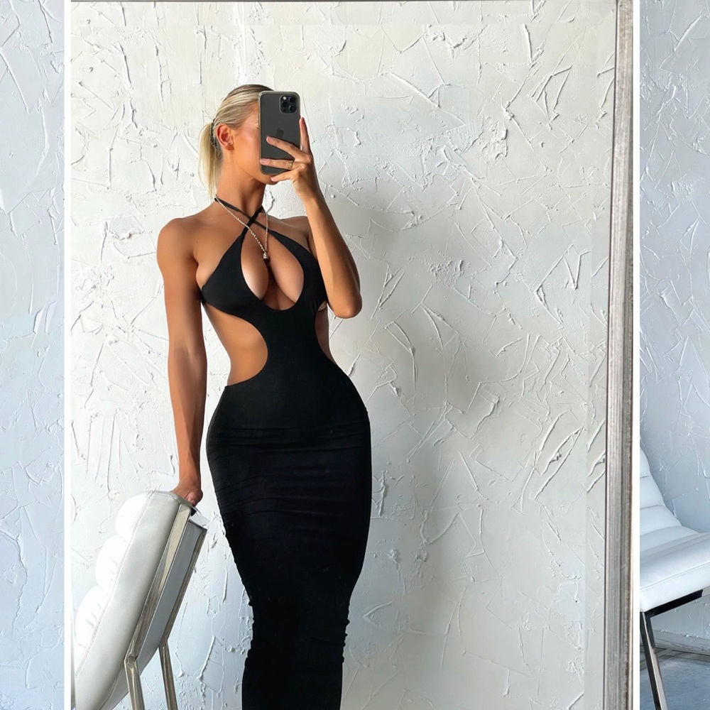 Generation Outcast Tahiti Maxi Dress Black XS